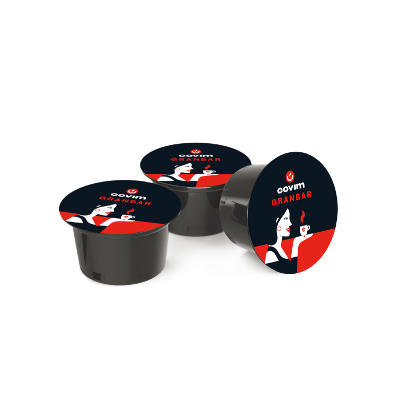 GRANBAR Long - cápsulas compatibles Lavazza Blue - caja de 100 cápsulas