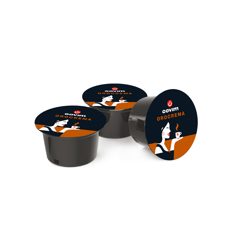 OROCREMA Long - cápsulas compatibles Lavazza Blue - caja de 100 cápsulas